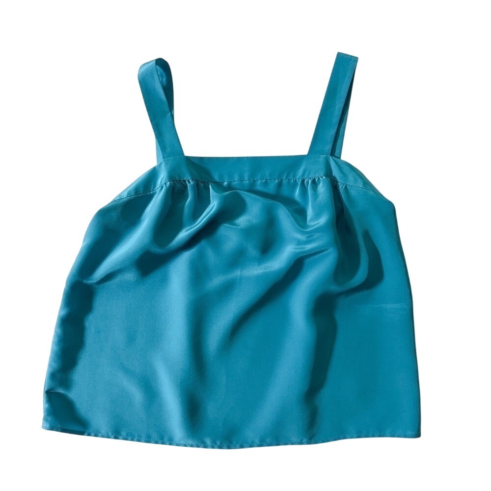 Vintage Vera Lane Bright Blue Tank - Medium